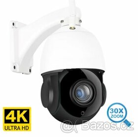 Bezpečnostní 4K-IP WIFI kamera 8MP PTZ/POE,CCTV,30X ZOOM PTZ