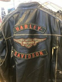 Kozena bunda Harley Davidson originál vel. 3xL