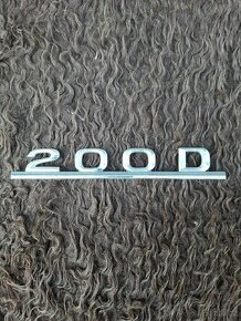 Mercedes 200D - znak