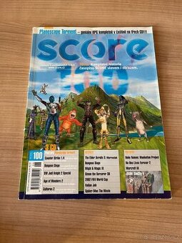 Časopis SCORE: výroční číslo #100 + kultovní číslo #77