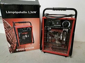 Přenosný ohřívač vzduchu BYGG STROM , 3,3kW , MB 9441201 ,23
