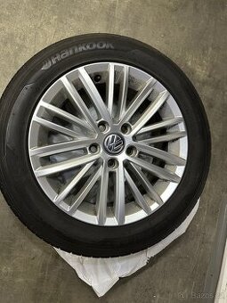 Originál ALU kola Volkswagen 5x112 s letními pneu 205/55 R16