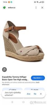 Botky Tommy Hilfiger, velikost 38