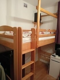 Patrová postel masiv smrk - DOMESTAV