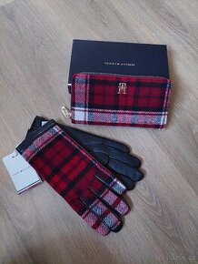 Rukavice a peněženka Tommy Hilfiger