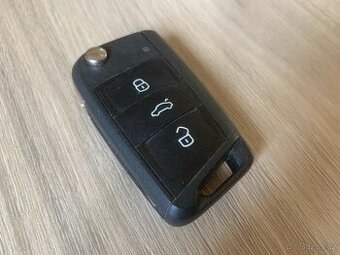 Elektronický klíč s planžetou - Škoda