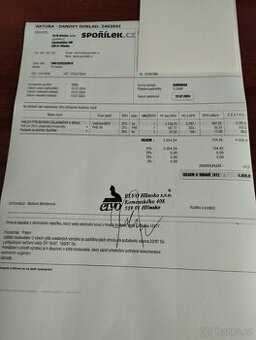 Nová chladnička s mrazákem.