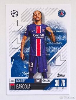 Topps Match Attax 2024/25 Bradley Barcola First Edition