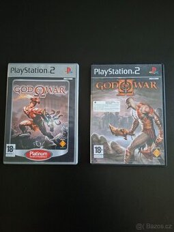Playstation 2 hry God of War 1 + 2