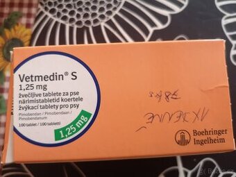 Vetmedin S, 125mg 78 tablet