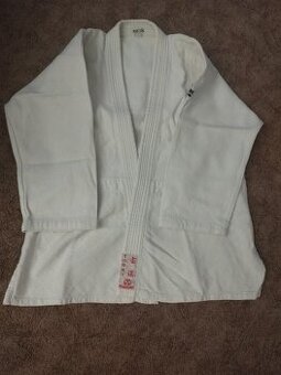 Bílé kimono - délka nohavic 85 cm