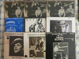 LP desky ze Semaforu - J.Suchý & J.Šlitr, J.Molavcová,...