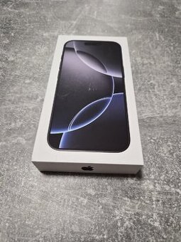 Apple iPhone 16 PRO - černý titan - 256 GB
