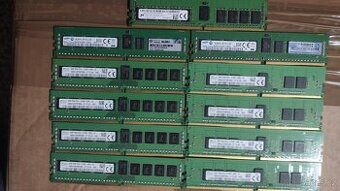 ramky 16GB 8GB 4GB DDR4 ECC registrované