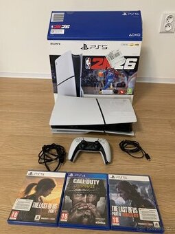 REZERVOVÁNO: PS5 slim, Blue-Ray