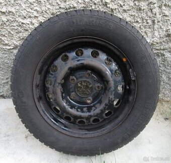 4ks plechová kola se zimními pneu 185/65 R15