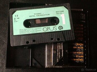 MC kazeta originál OPUS 1989 TITANIC-METAL