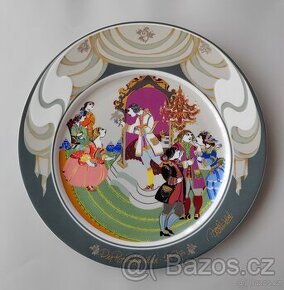 Nádherný velky sběratelsky porcelánový talíř od Rosenthal