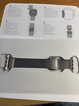 P: titanový milánský tah vel. M k Apple Watch Ultra