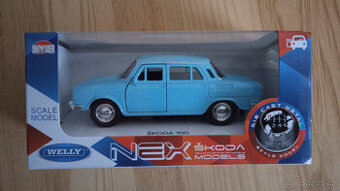 Kovový model Škoda 100