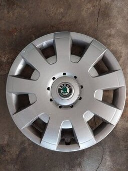 ORIGINÁLNÍ POKLICE, KRYTY KOL ŠKODA vel. 16