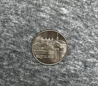 Stříbrná pamětní mince 50 kčs