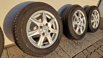 Alu kola 4x108, letní pneu 175/65 R14, 7mm