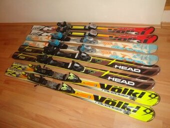 Lyže 150 - 160cm + boty - Head / Salomon / Volkl