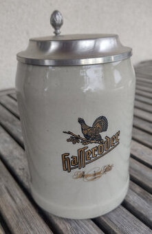 Originální korbel s víčkem z německého města Wernigerode