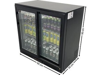 Podbarová Lednice prosklená 190l