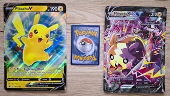 Pokémon karty velké / jumbo / XXL ORIGINÁLNÍ