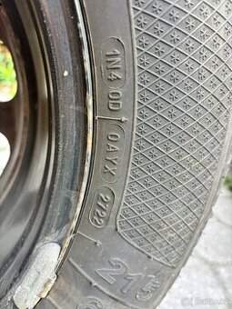 Zímní Sada 215/65/16, DOT 27/22, 6,5Jx16,  rozteč 4x108
