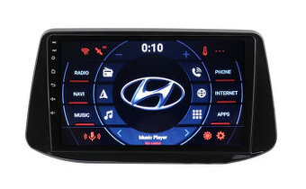 9" HYUNDAI i30 (3gen.) - ANDROID 14 - GPS rádio