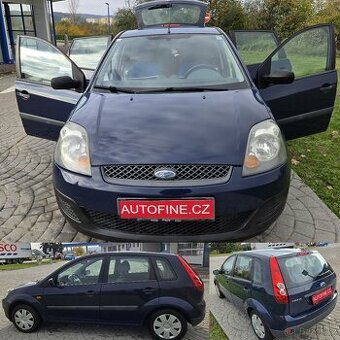 FORD FIESTA 1,3 8v 2008  KLIMATIZACE , VÝHŘEVY SKLA I SEDADE