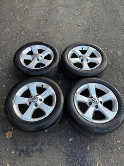 Alu kola VOLKSWAGEN SIMA , 5x112 r16 , letní pneu 205/55 r16