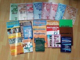 Různé učebnice pro SŠ