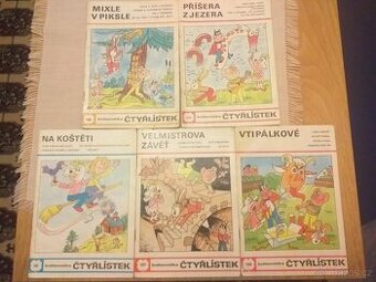 Čtyřlístek č. 106, 134, 141, 157 a 166