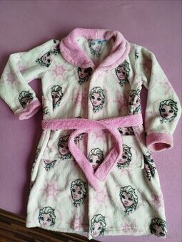 Župan dívčí Disney Elsa vel. 116-122 na 6-7 let