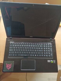 17,3" herní notebook MSI, Intel i7, nVidia GTX