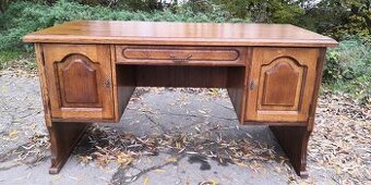 Masivní psací stůl - TOP STAV