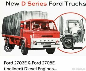 Ford D Series Truck ložiskové pánve