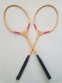 Badmintonové rakety retro