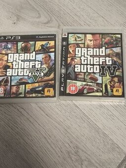GTA 5 a GTA 4 PS3