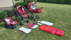 Kočárek Inglesina Otutto + podvozek comfort s příslušenstvím