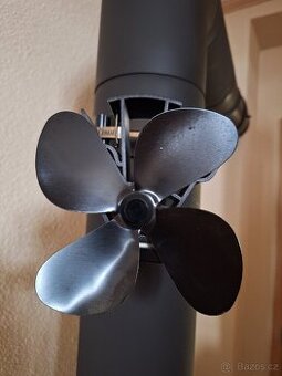 Ventilátor pro krby a kamna na kouřovod Ekovent,magnetický