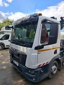 MAN nosič kontejnerů a hydraulickou rukou - 1