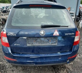 nd z škoda octavia 3 1.6tdi modrá bílá stříbrná sahara