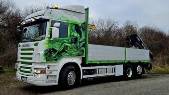 Scania R620 V8 s Hydraulickou rukou HIAB 144E - 1