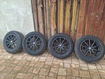 Zimní sada Alu Brock RS32 17/5x114.3 - pneu Hankook nové
