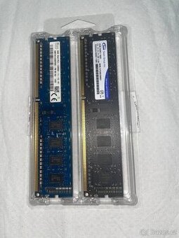 2×4GB DDR3 1600MHz – funkční sada